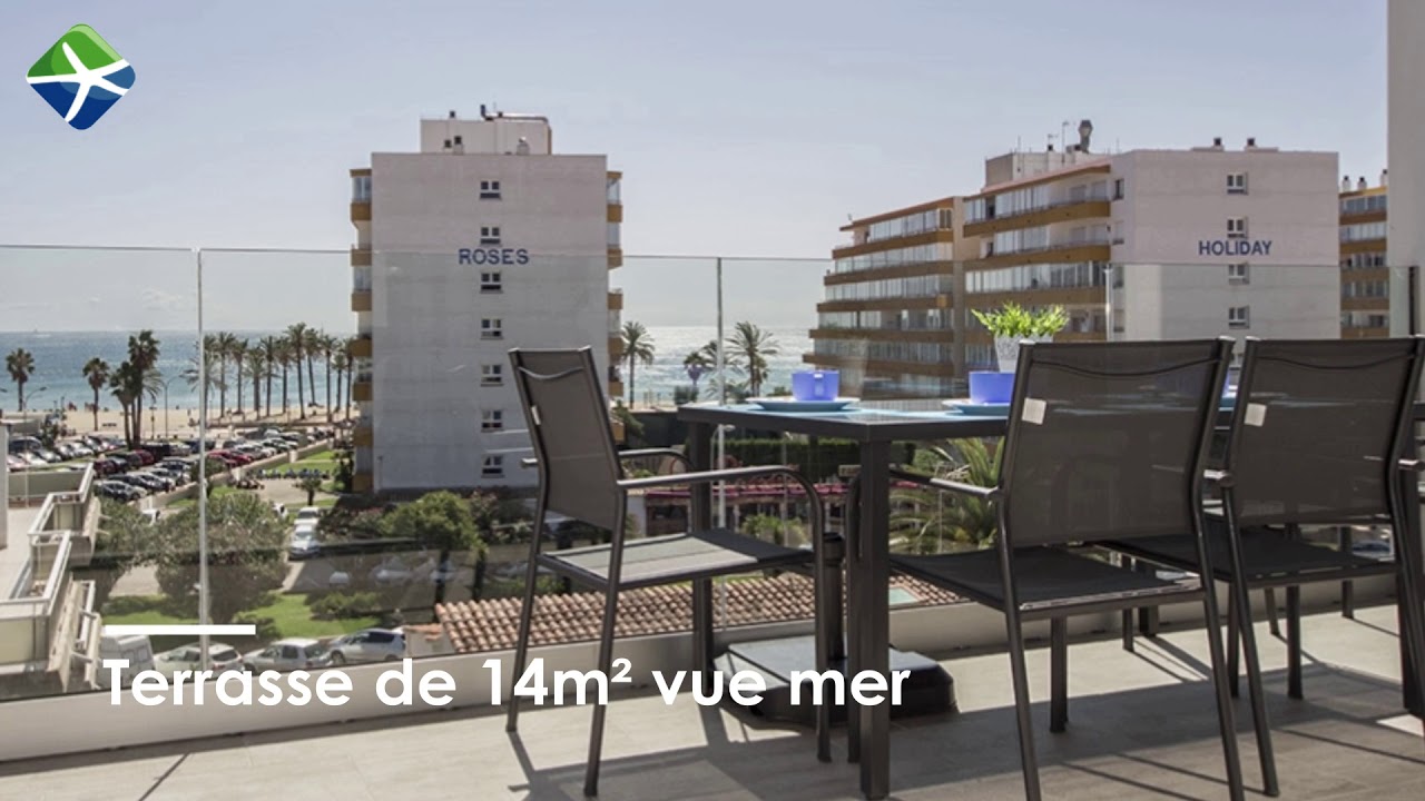 Appartement vue mer Rosas Espagne | CBRAI | Louer Acheter Costa Brava