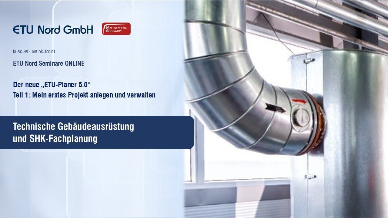 ETU-Planer 5.0 | Mein erstes Projekt in der Projektverwaltung anlegen u. verwalten (165-OS-400 T. 1)