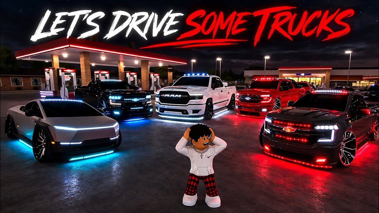 Let’s try some trucks in Roblox