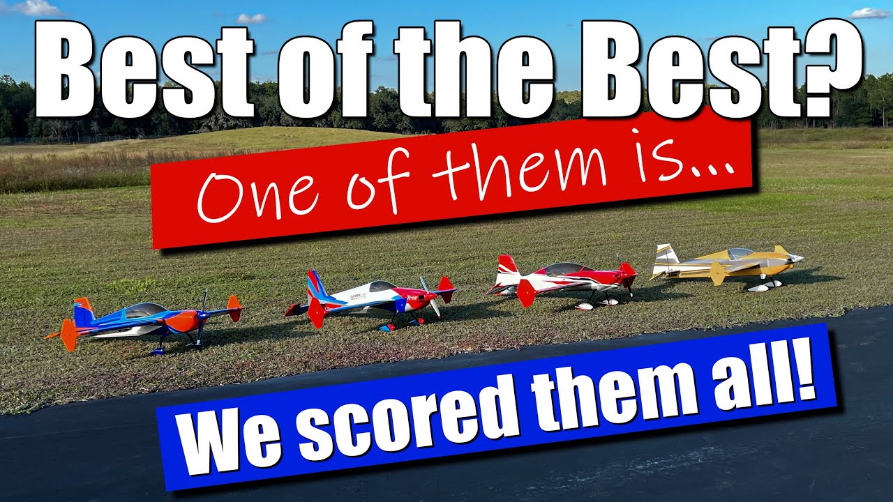 Radio Control Plane Shootout Extreme Flight • Skywing • Extra 300 • Laser • GB1 Gamebird • Edge 540