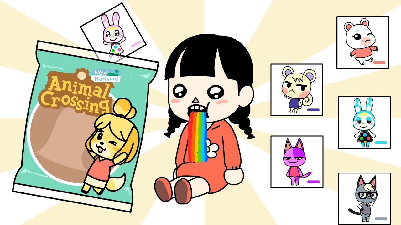 [ACNH]Animal Crossing Sticker Bread Released?!