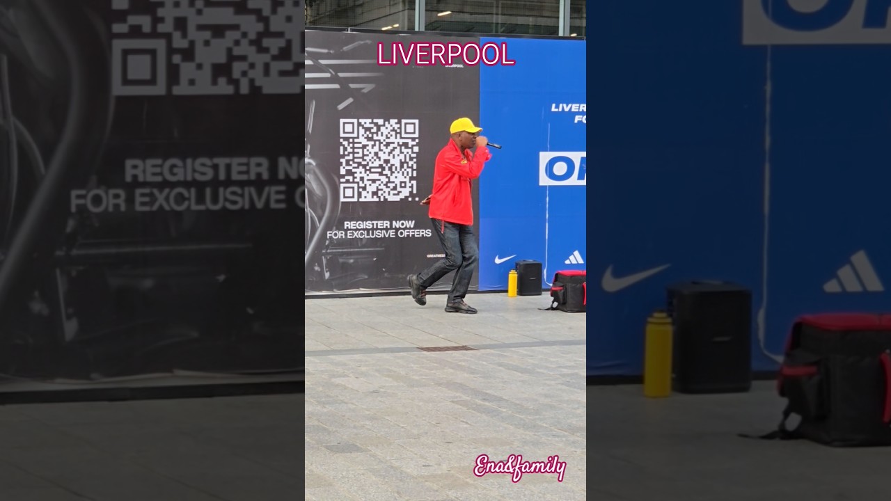 🇬🇧 LIVERPOOL The best Music Street Performance - walk in city 