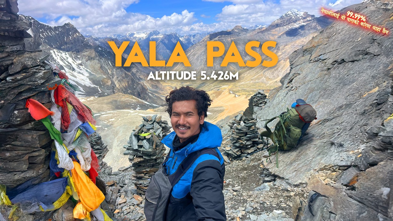 YALA PASS : Traversing the Great Himalayan Trail solo | upper dolpa to mugu |
