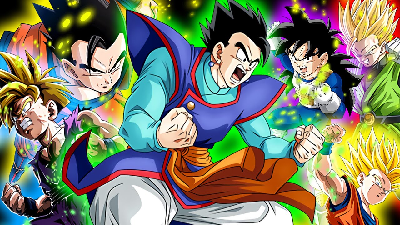 ALL 100% RAINBOW GOHAN TEAM! 1st Try F2P + P2P SBR Challenge | Dragon Ball Z Dokkan Battle