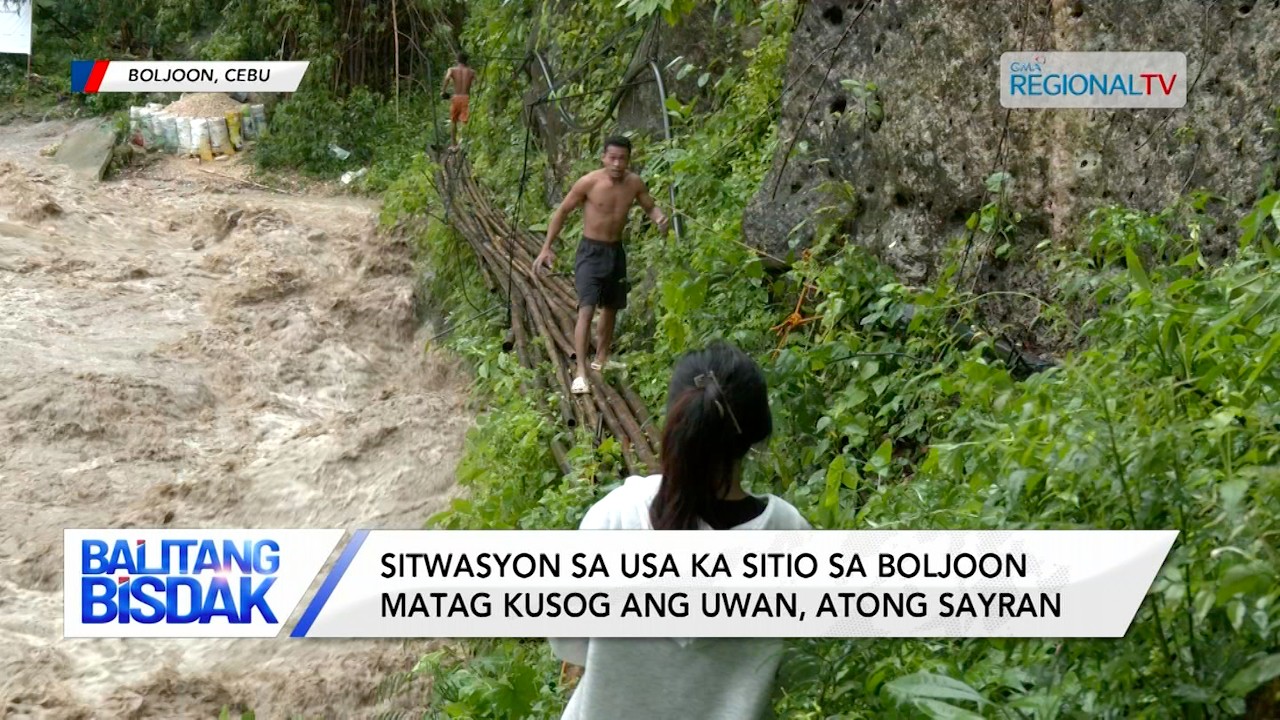 Sitwasyon sa Usa ka Sitio sa Boljoon Matag Kusog ang Uwan, Sayran | Balitang Bisdak