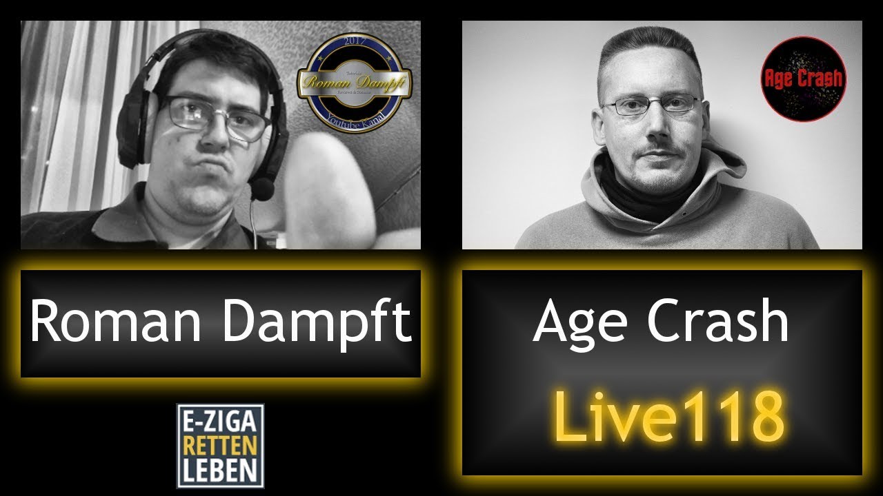 Age Crash & Roman Dampft Live 118 