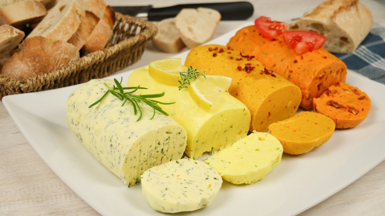 Kräuterbutter Rezept / Grillbutter in 4 verschiedenen Varianten