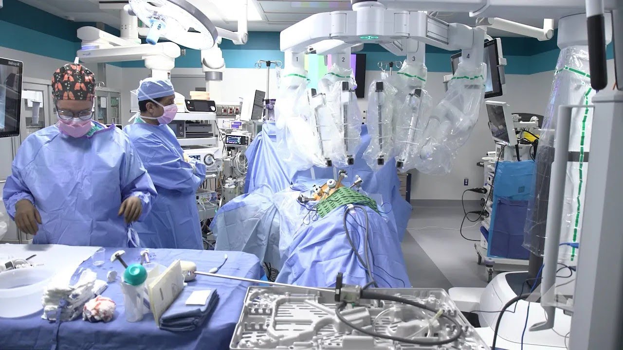 Robotic Ion Navigational Surgery with Robotic Lung Cancer Surgery