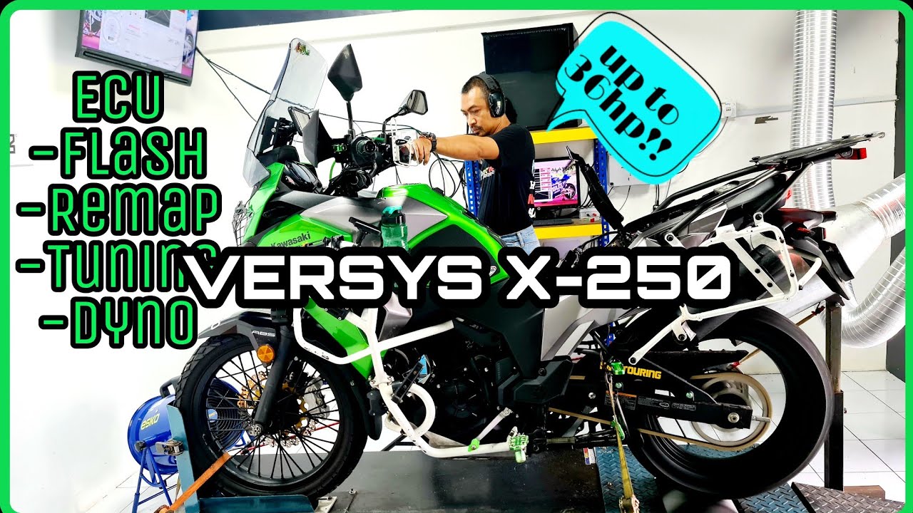 Versys 250 | Flash-Remap-Tuning-Dyno Test | By Dr.Dyno Tuning Malaysia