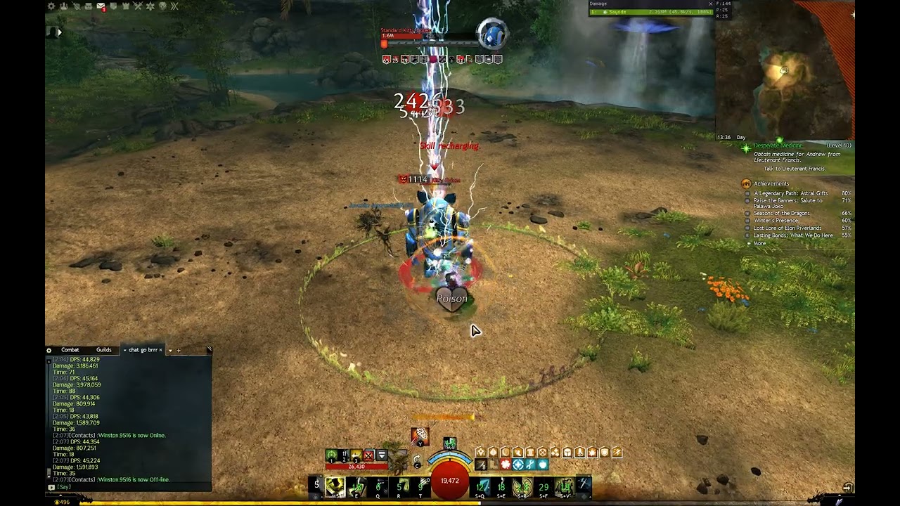 VQ Fractal cDruid tests - 45.6k (not the benchmark) - Feb 11th