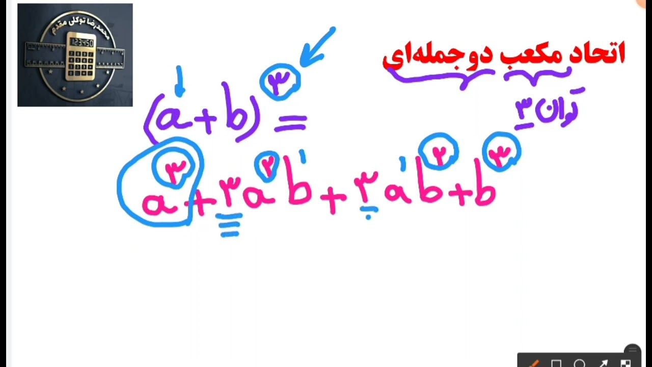 اتحاد مکعب دو جمله ای