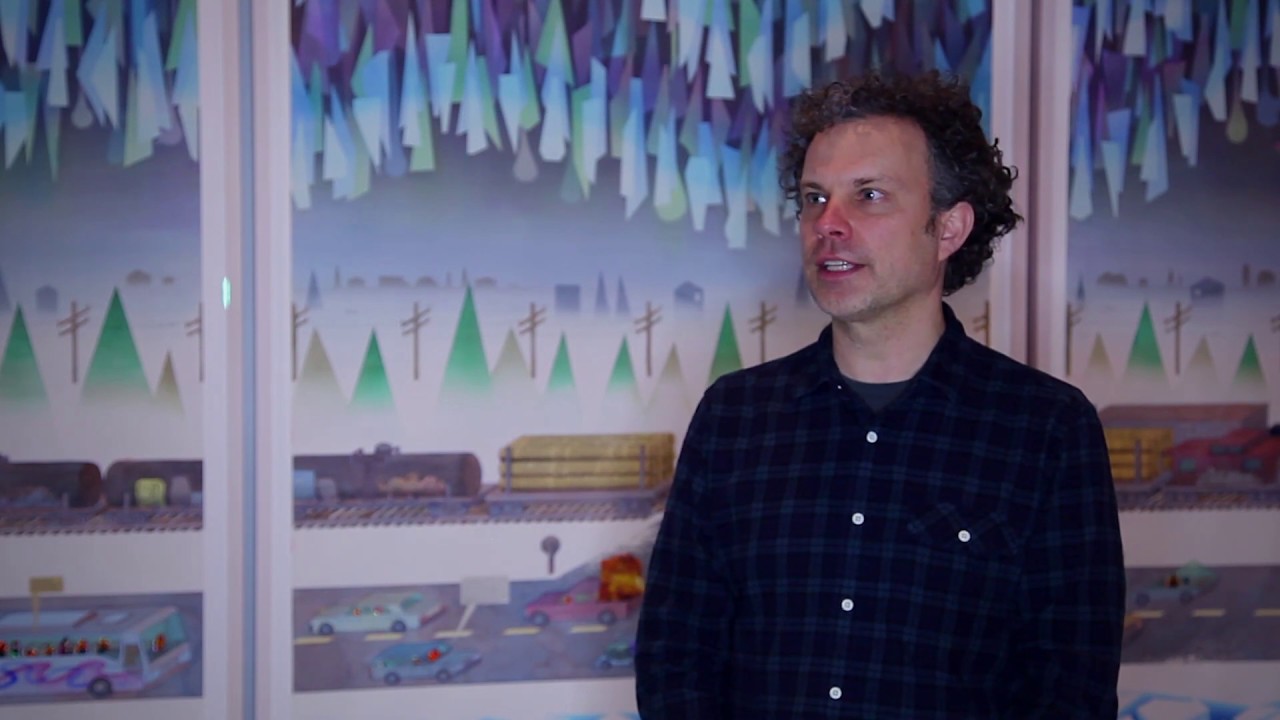 Artist Simon Hughes, about the themes in his work