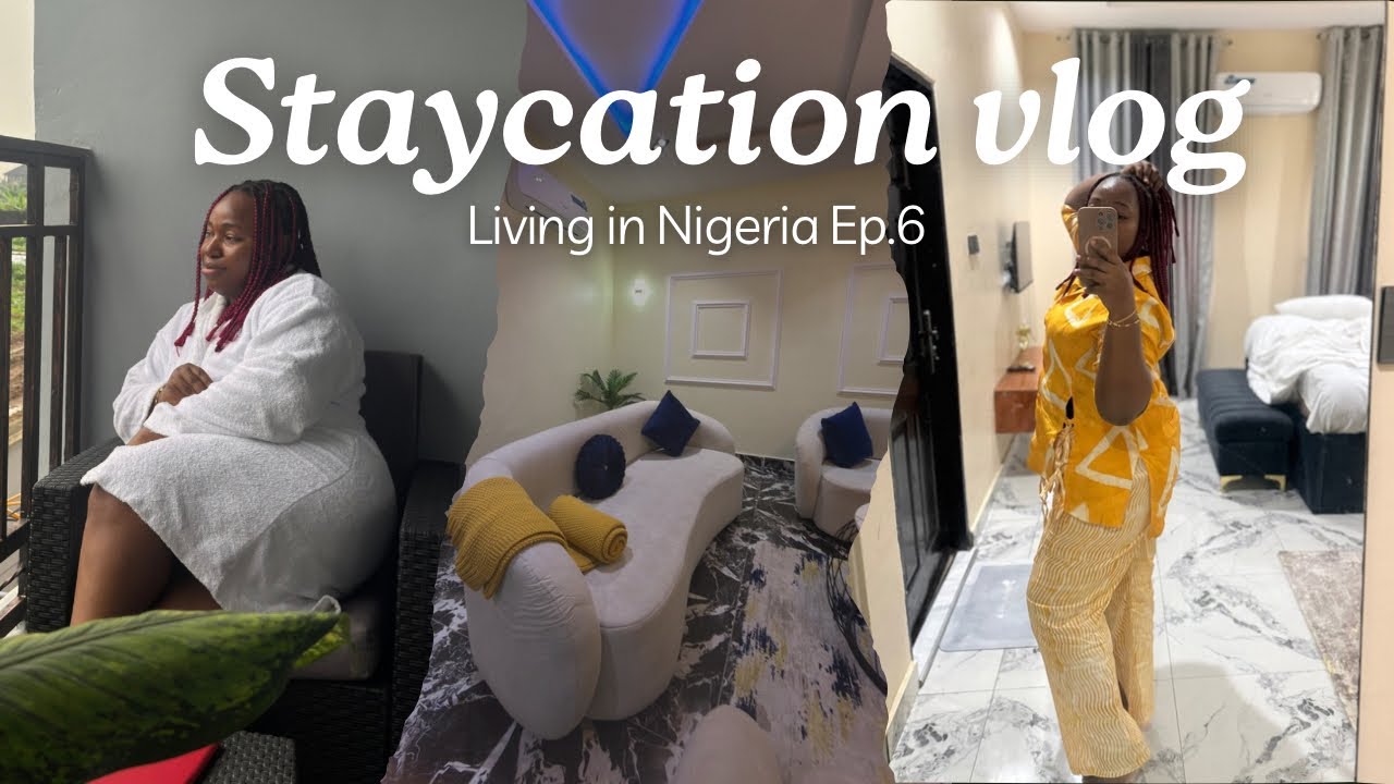 Living in Nigeria: Staycation| Sunday Buffet| Journaling| Port Harcourt Short-let Apartment Ep6