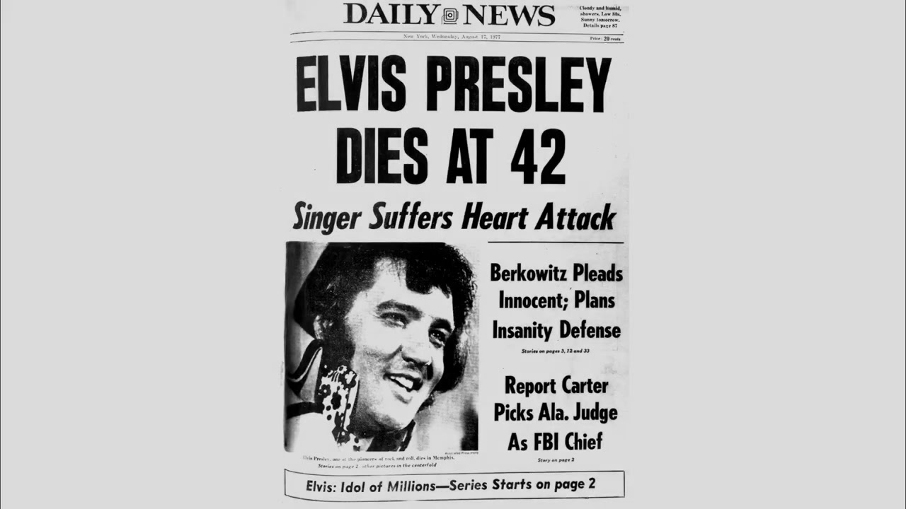 What Racquet Sport Killed Elvis Presley?!?