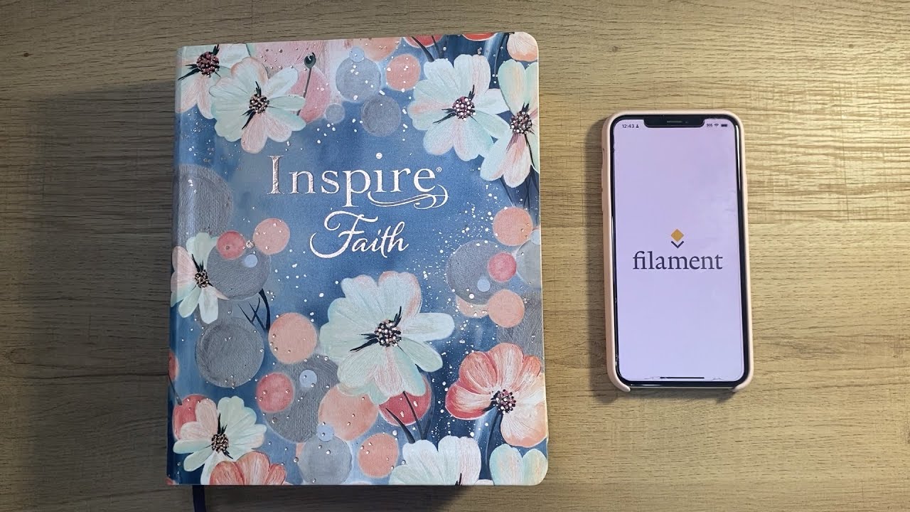How to Use the Filament App | Inspire Faith Leatherlike