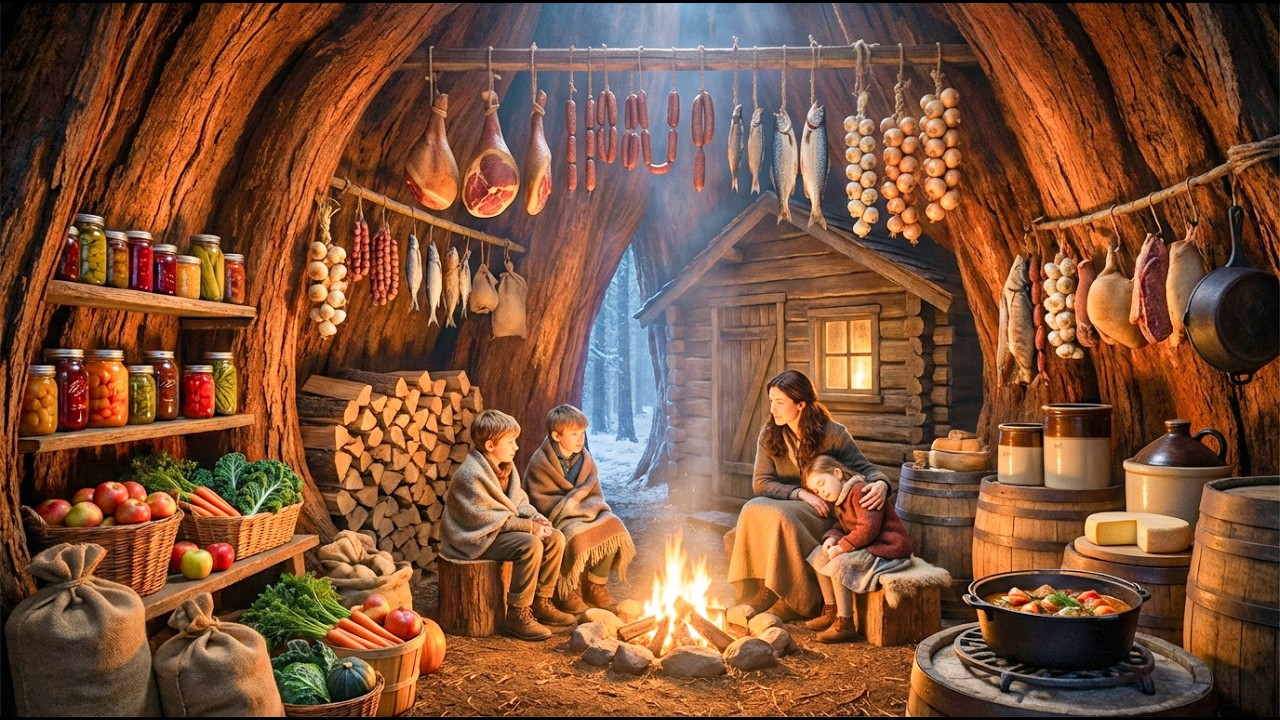 Thrown Out at -40°F, a Father and Daughter Built a Cave Cabin — 23 Lives Saved