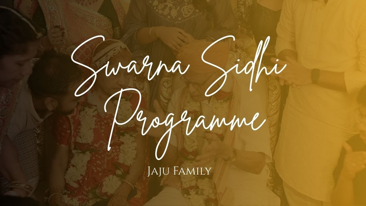 Swarna Sidhi Function | Sone Ki Seedhi😍 | Jaju Family | Singer&nbsp;Mohit&nbsp;Jaju