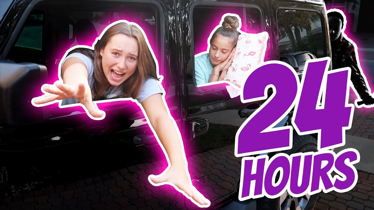24 Hours Overnight in a Jeep Challenge | It's R Life