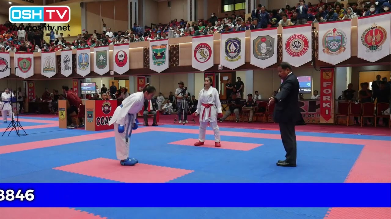 Final U21 Fiftari Amelza (DKI) VS Najla Azzahra (JABAR) - Kejurnas Piala Ketum PB FORKI 2022