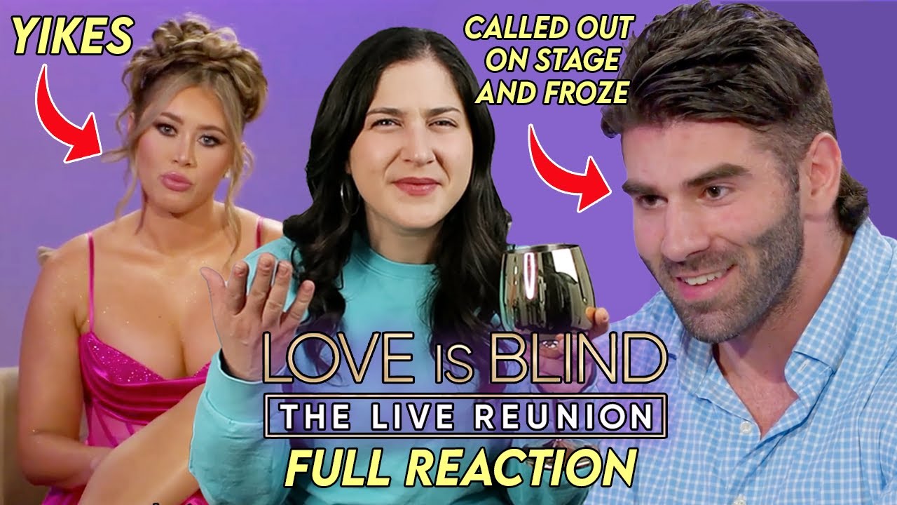Love is Blind Reunion got spicy REAL quick - my Reaction