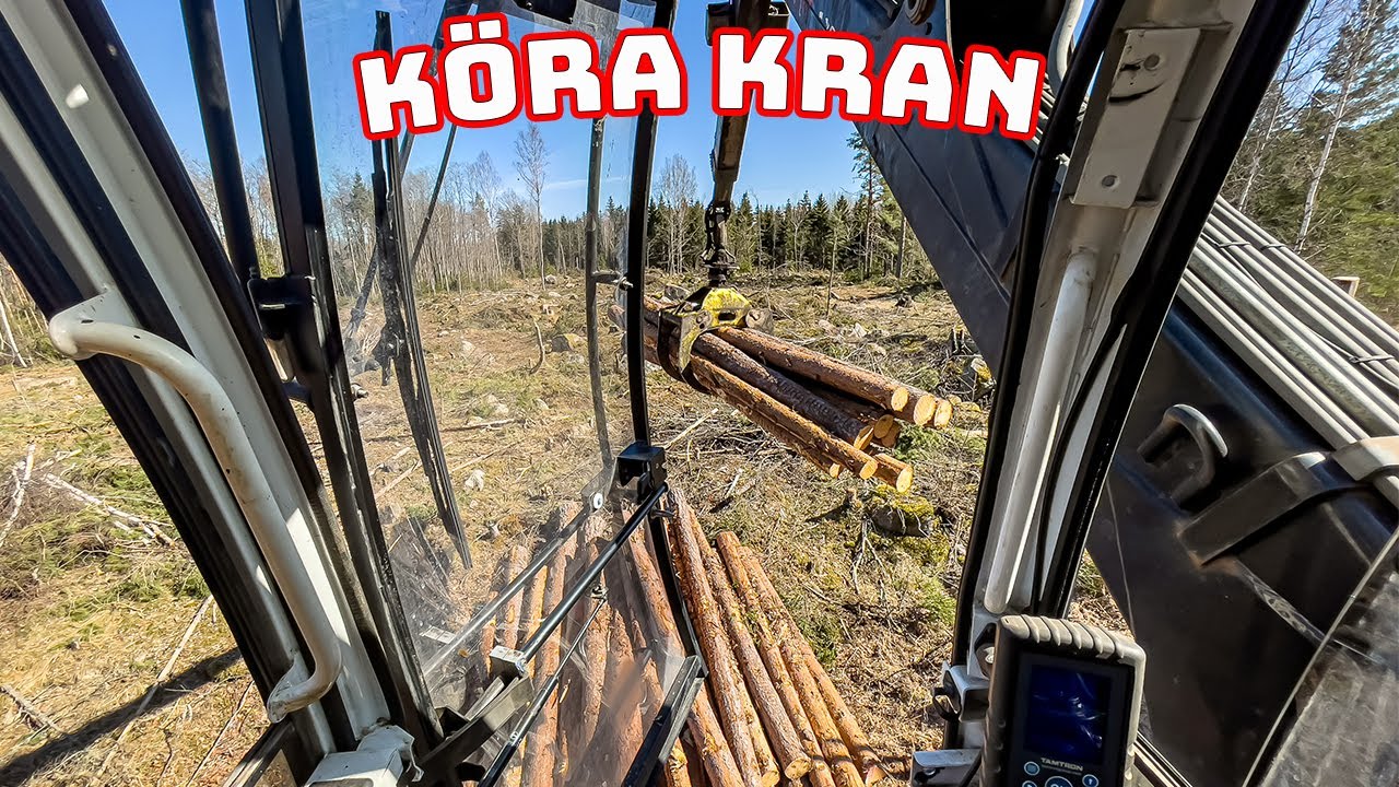 Hur man kör Timmerkran lite enkelt