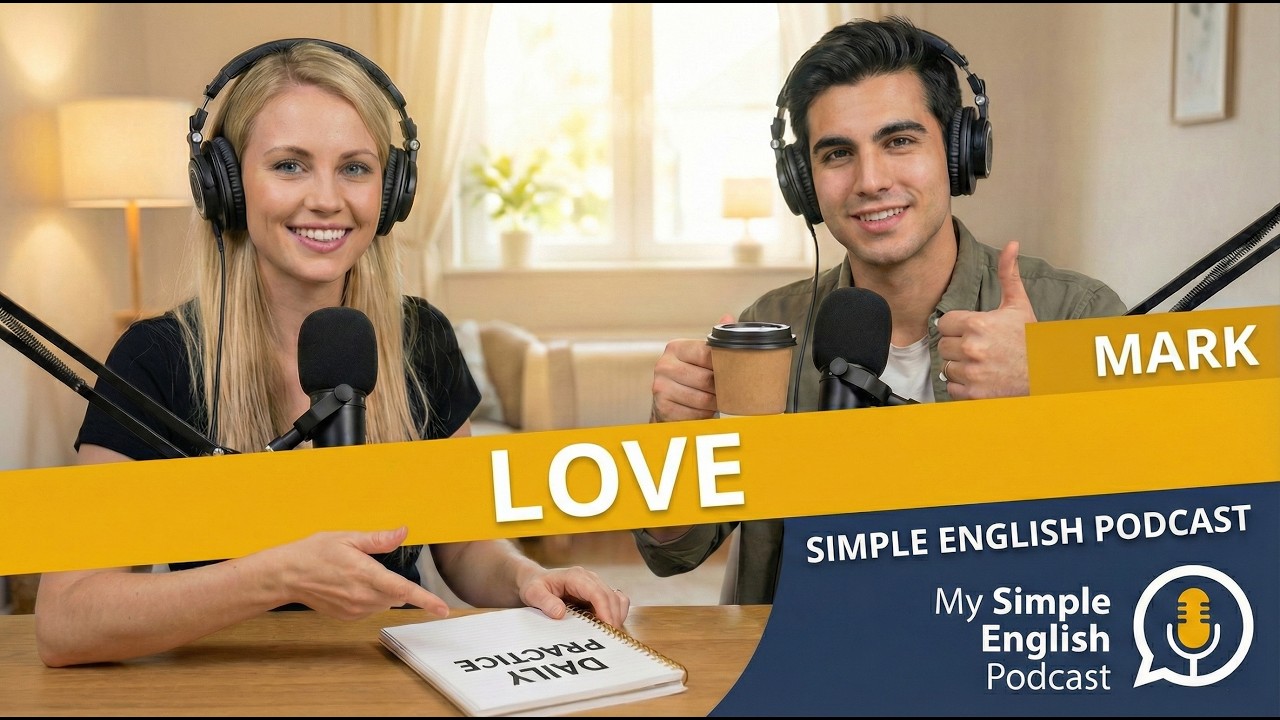Talk About Love in English! 💖 Vocabulary for Beginners | Mark & Sarah