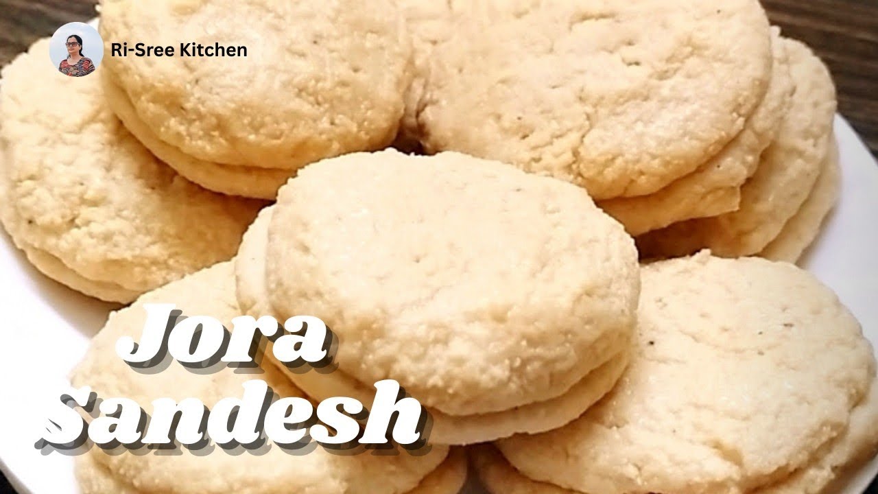 সহজ সরল পদ্ধতিতে নলেন গুড়ের জোড়া সন্দেশ।  প্রসিদ্ধ মন্ডা মিঠাই রেসিপি। Nolen Gurer Sandesh Recipe.