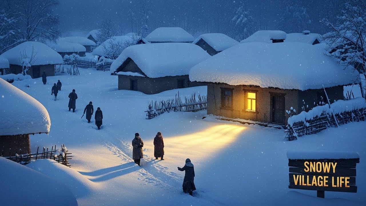 Snowfall Village Life | A village Life | Emotional Story