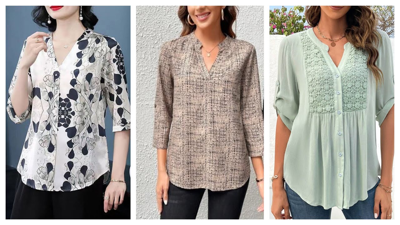 BLUSAS DE MODA PARA MUJERES 2026 #topideas