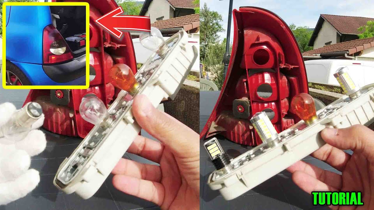 Proyecto Renault Clio 2 2003 - Cambiar a LED todas las LUCES TRASERAS |SIEPONLINE|
