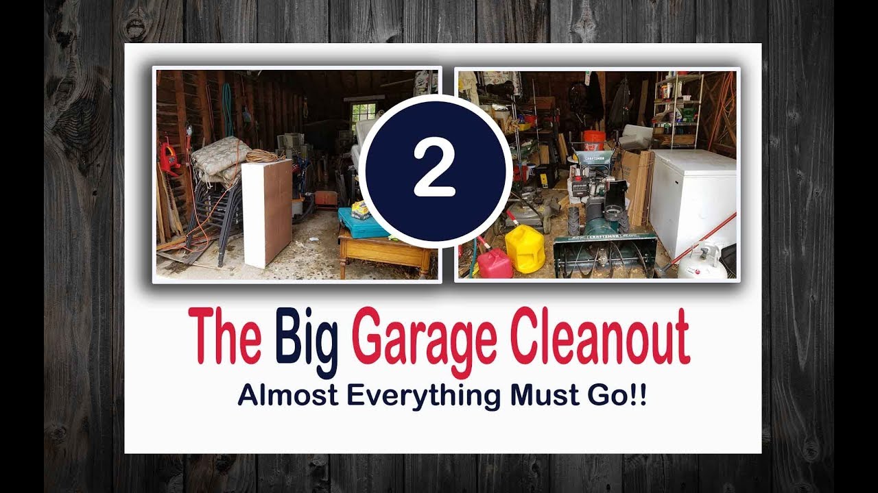 🏡 The Big Garage Clean-out || Part Two || 🏡