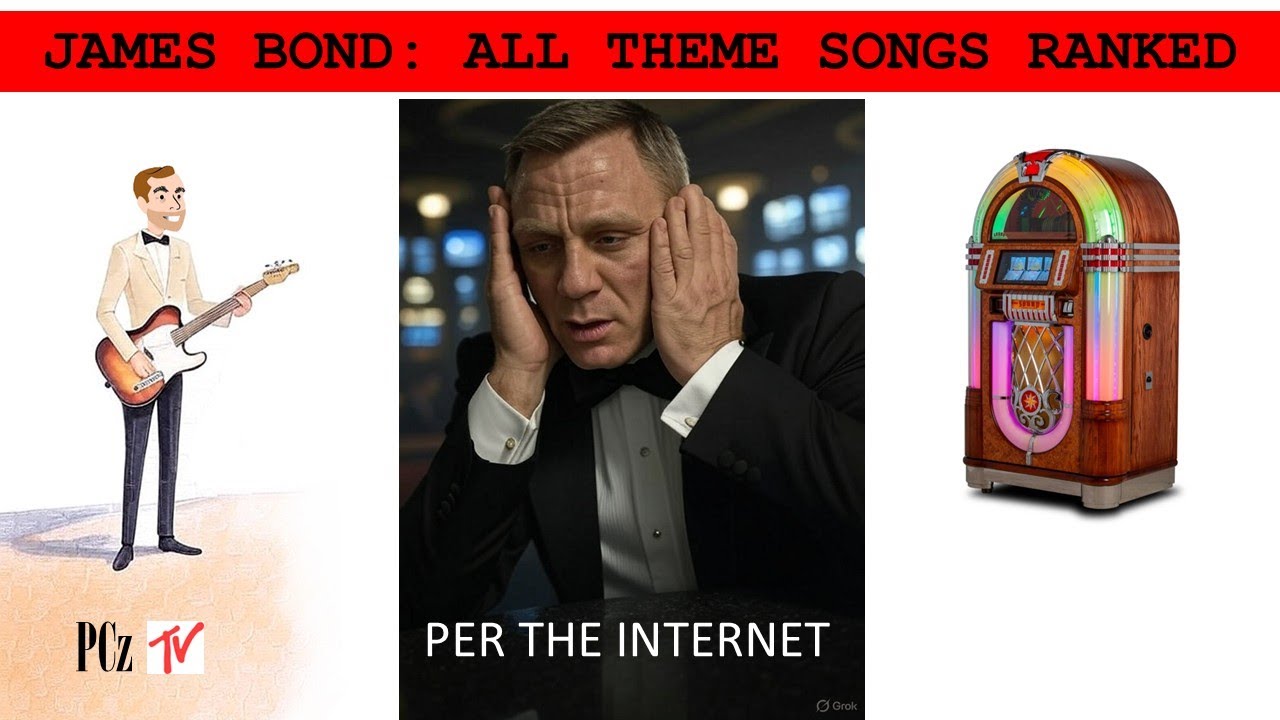 James Bond: All the Songs ranked by AI