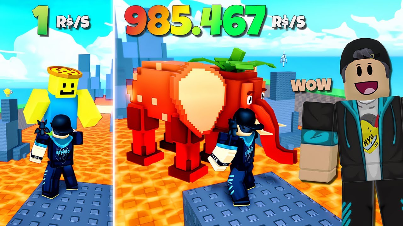 PANAS!! Lava Ganas & Tangkap Brainrot di Gunung Tertinggi 🗿🔥🗿 | Survive Lava For Brainrots Indonesia