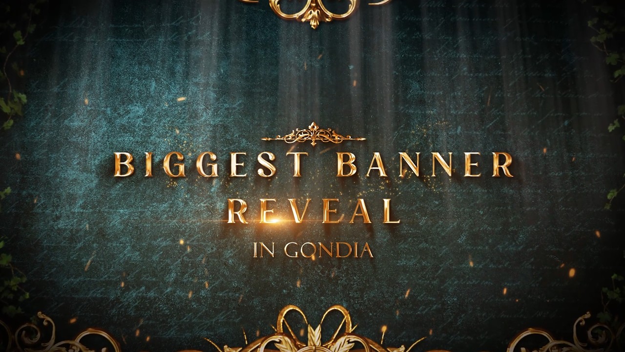 BIGGEST BANNER REVEAL TRAILER | Gondia | Dr. Babasaheb Ambedkar Jayanti 2026