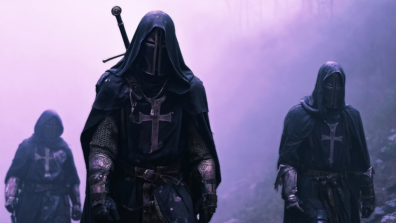 Крестоносные песнопения тамплиеров – эпическая григорианская хоровая музыка ⚔️🔥