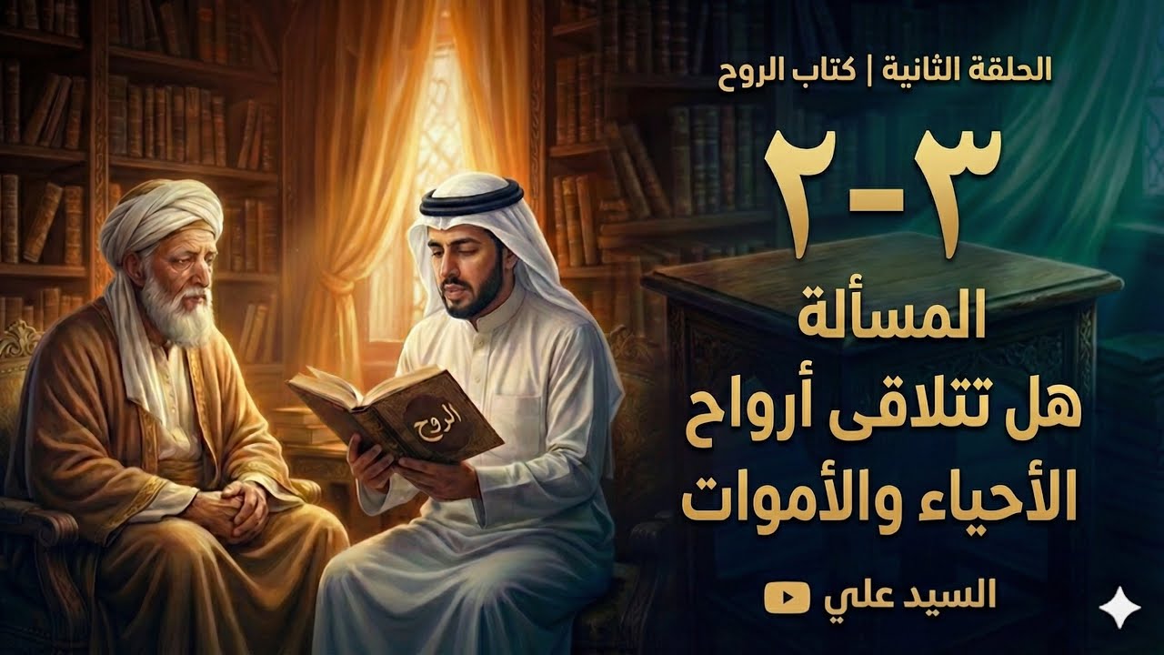 كتاب | الروح | ابن قيم الجوزية | هل تتلاقي أرواح الأحياء والأموات؟