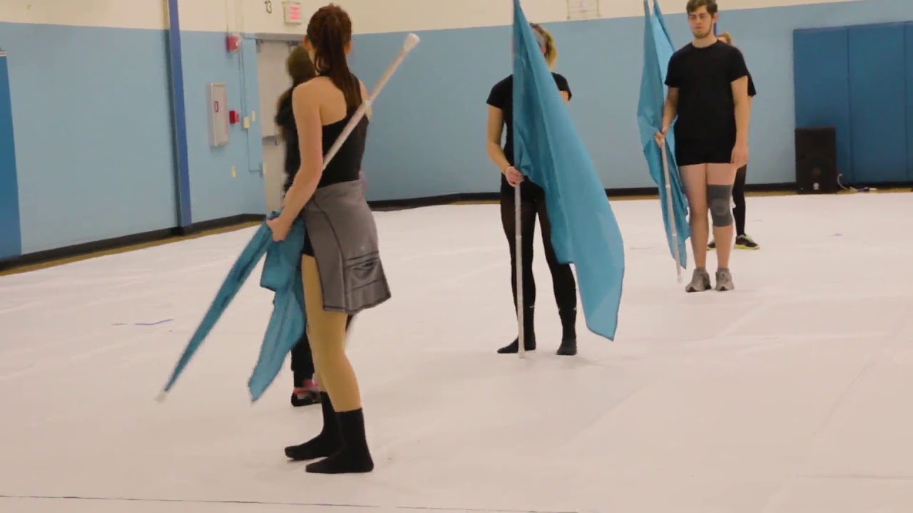 Bluecoats Indoor Breaking Down Choreography