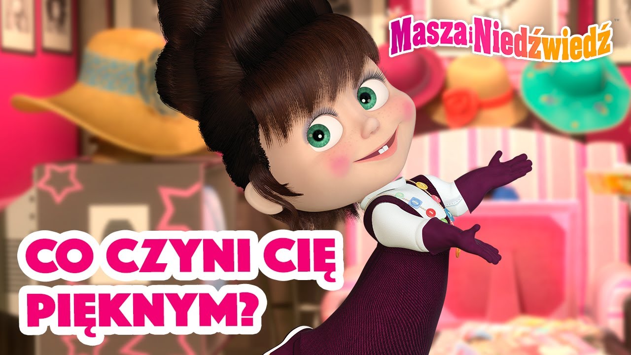 Masza i Niedźwiedź 💇‍♀️ Co czyni cię pięknym? 👩‍🎨🖼 Kolekcja kreskówek 👱‍♀️ Masha and the Bear