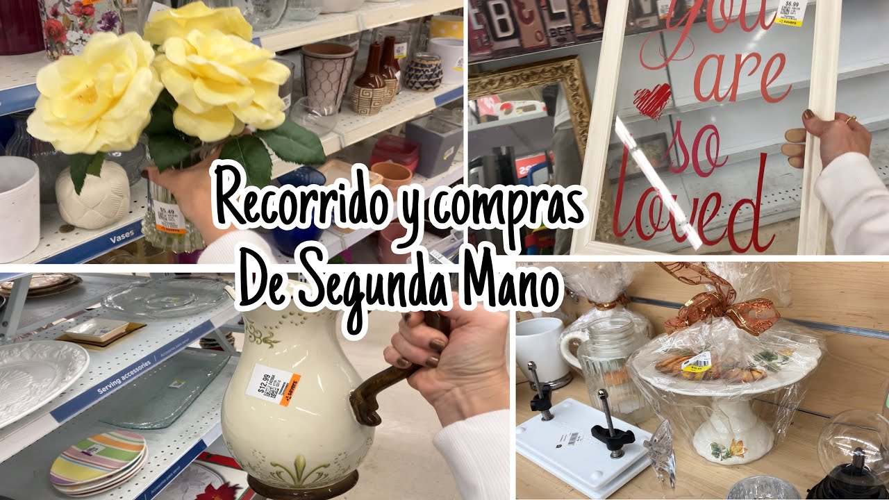 VAMOS A 2 TIENDAS DE SEGUNDA MANO 