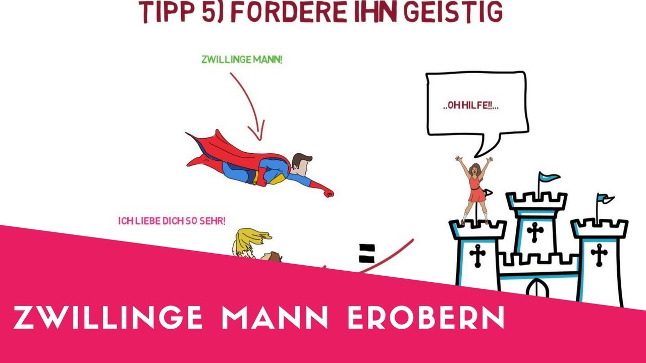 Zwillinge Mann erobern - 5 Tipps mit denen es funktioniert