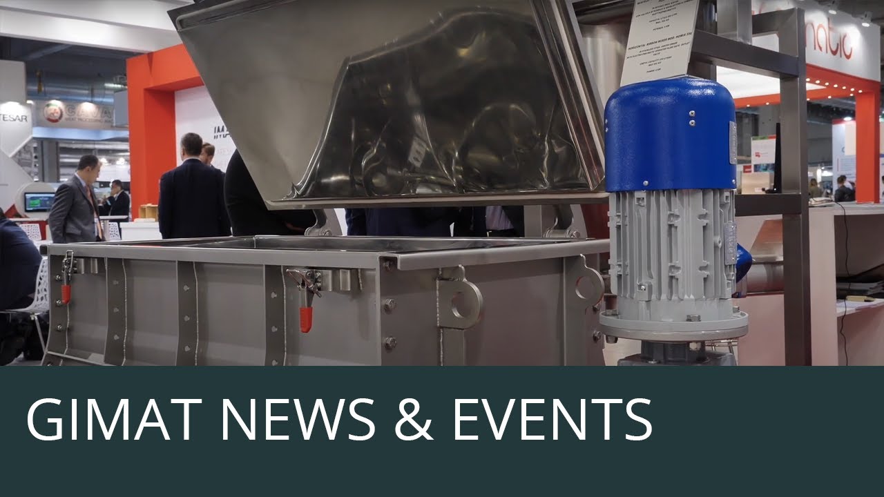 Bulk Material & Powder Handling Equipment for Food Industry - GIMAT at CibusTec