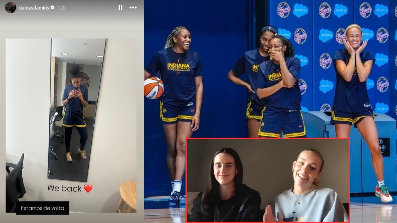 Caitlin Clark & Kylie Go Viral | Damiris Dantas BACK for Fever Training Camp!
