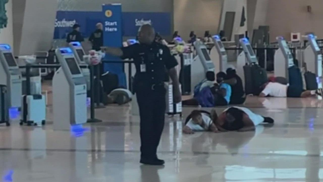 Dallas Love Field suspect fired at officer after shooting into airport ceiling, affidavit says