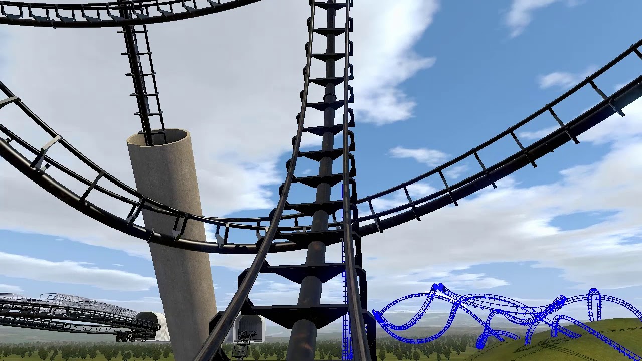 [No Limits 2 Recreation] Hyperspace Mountain, Disneyland Paris