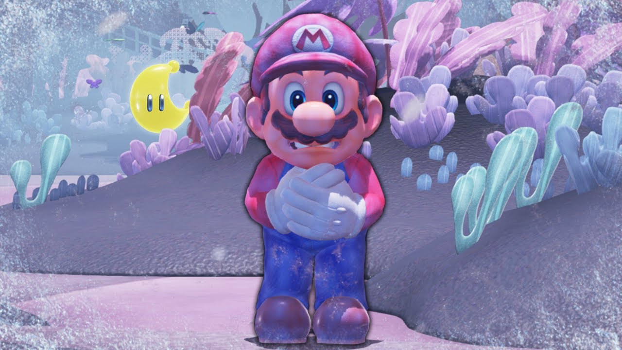 Mario Odyssey pero TODO ESTÁ CONGELADO ❄️❄️