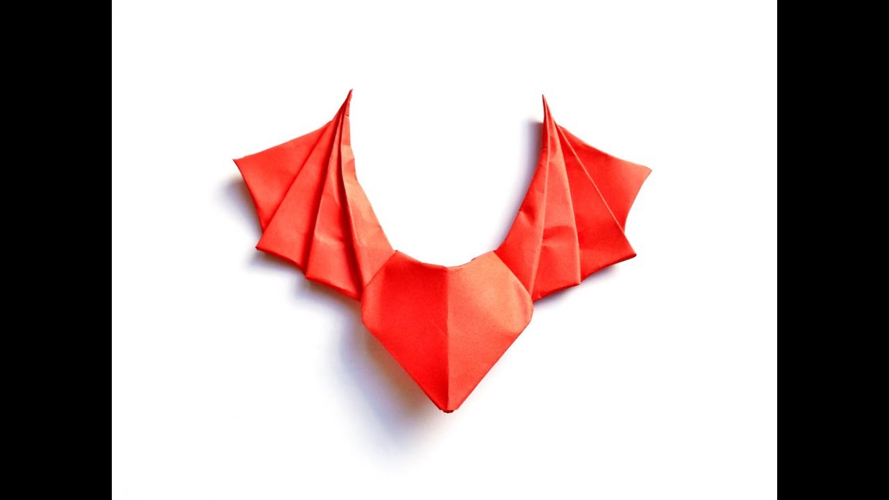 Geflügeltes, aufblasbares Origami Herz Anleitung (deutsche Untertitel, Design: Gregor Müller))