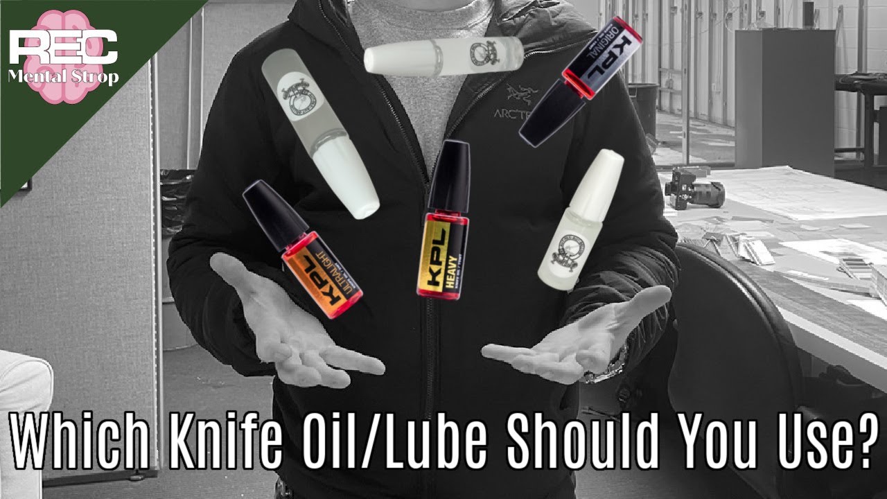 What Knife Lube Should I Use? - Mental Strop E2 (River's Edge Cutlery)