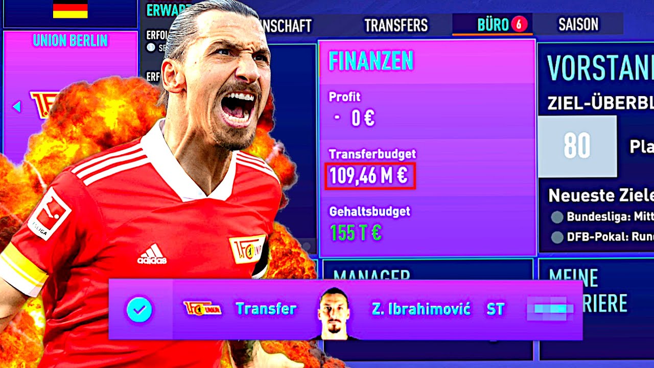 FIFA 21 : OMG 100 MIO FINANZ BOOST FÜR DIE EISERNEN !!! 🤑🔥 Union Berlin One Season Wonder #1