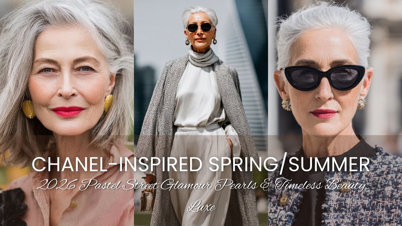 🐚 CHANEL-Inspired Spring/Summer 2026 🦪 Pastel Street Glamour: Pearls & Timeless Beauty Luxe 🌸