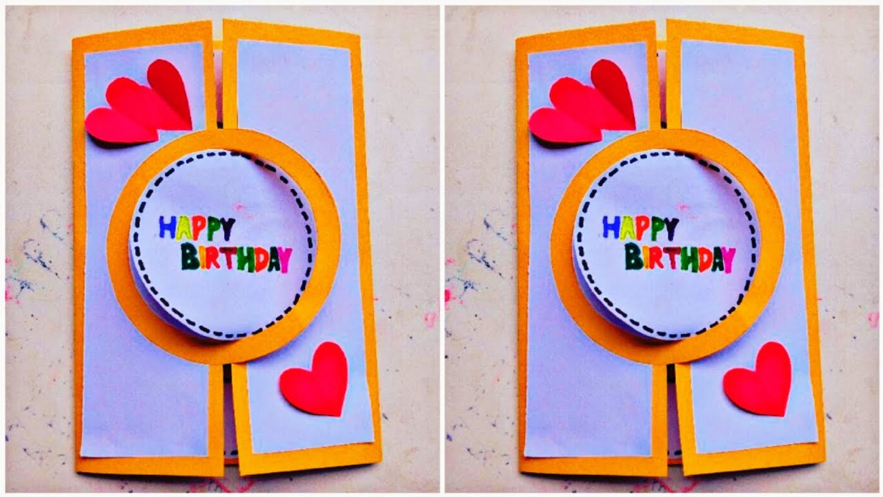 How To Make Special Birthday Card For Best Friend // DIY Birthday Card